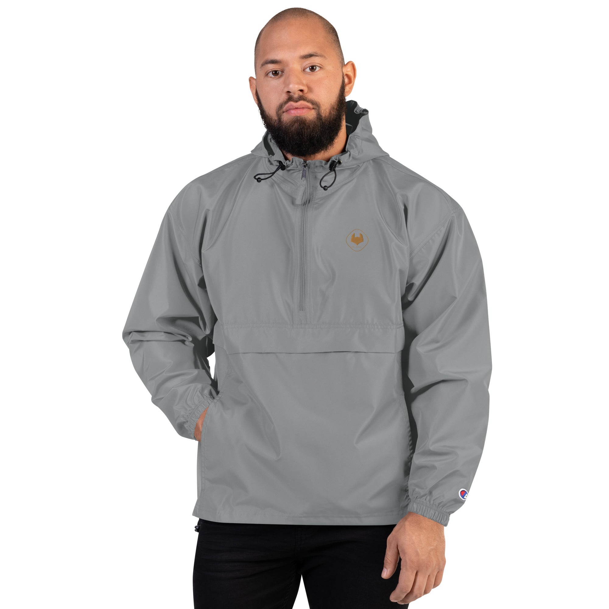 Champion Packable Jacket Windbreaker - Icespheric Fox - Vintress Fashion