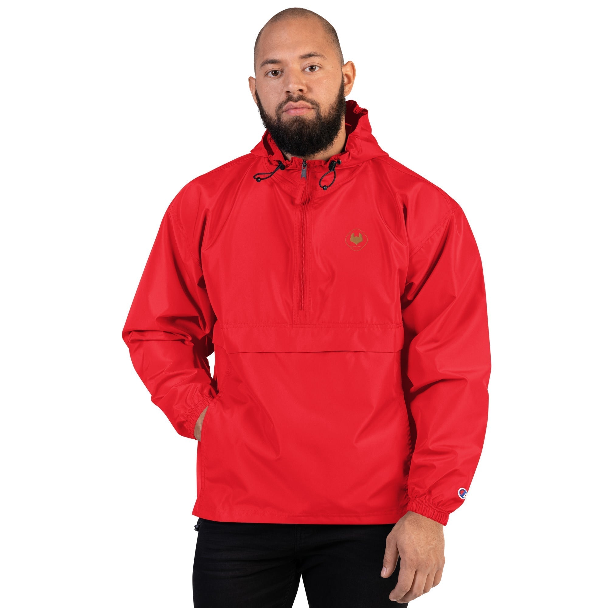 Champion Packable Jacket Windbreaker - Icespheric Fox - Vintress Fashion