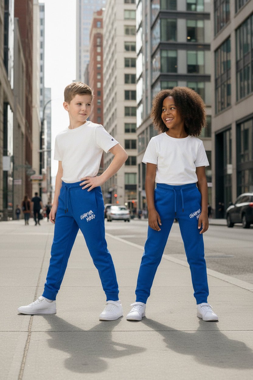 Champion Spirit Joggers – Blue - Vintress Fashion