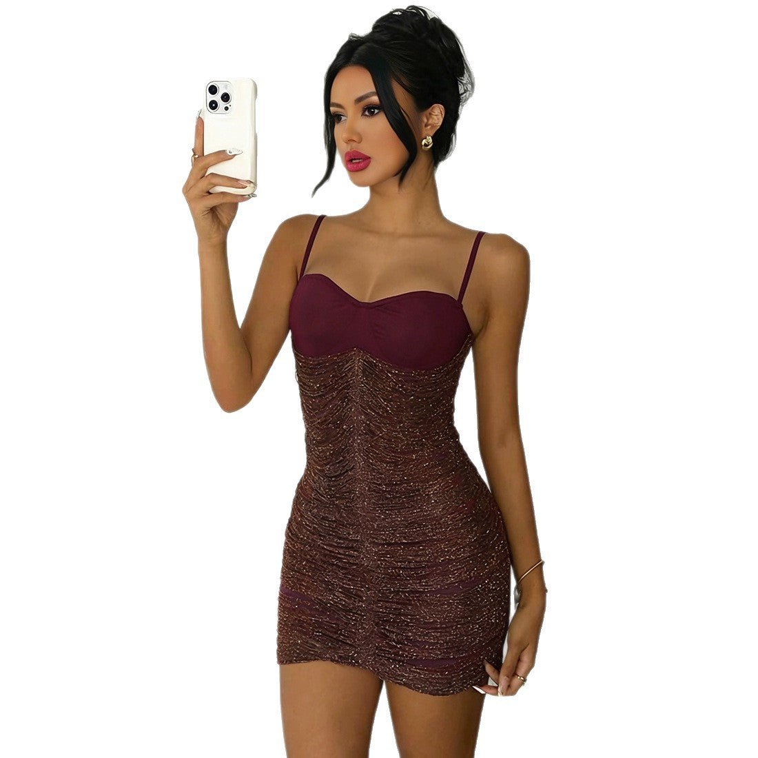 Chic Tassel Spliced Sleeveless Dress for Women - Vintress Fashion