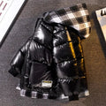 Children's Padded Jacket New Boys Down Padded Jacket Kids Winter Hooded Jacket - Vintress Fashion