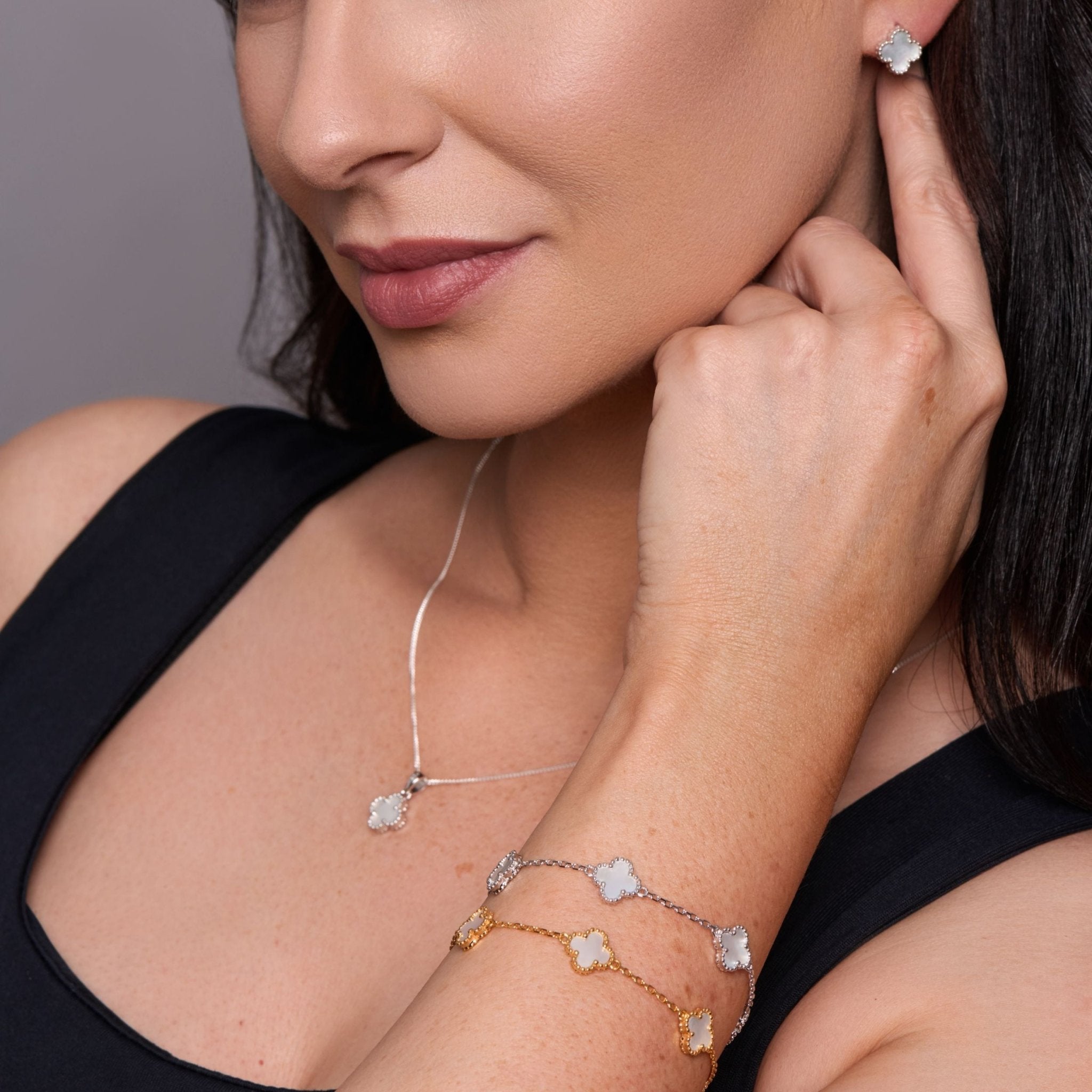 Clover Lover Jewellery Set - Vintress Fashion