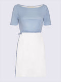 Deep Ocean Dress - Vintress Fashion
