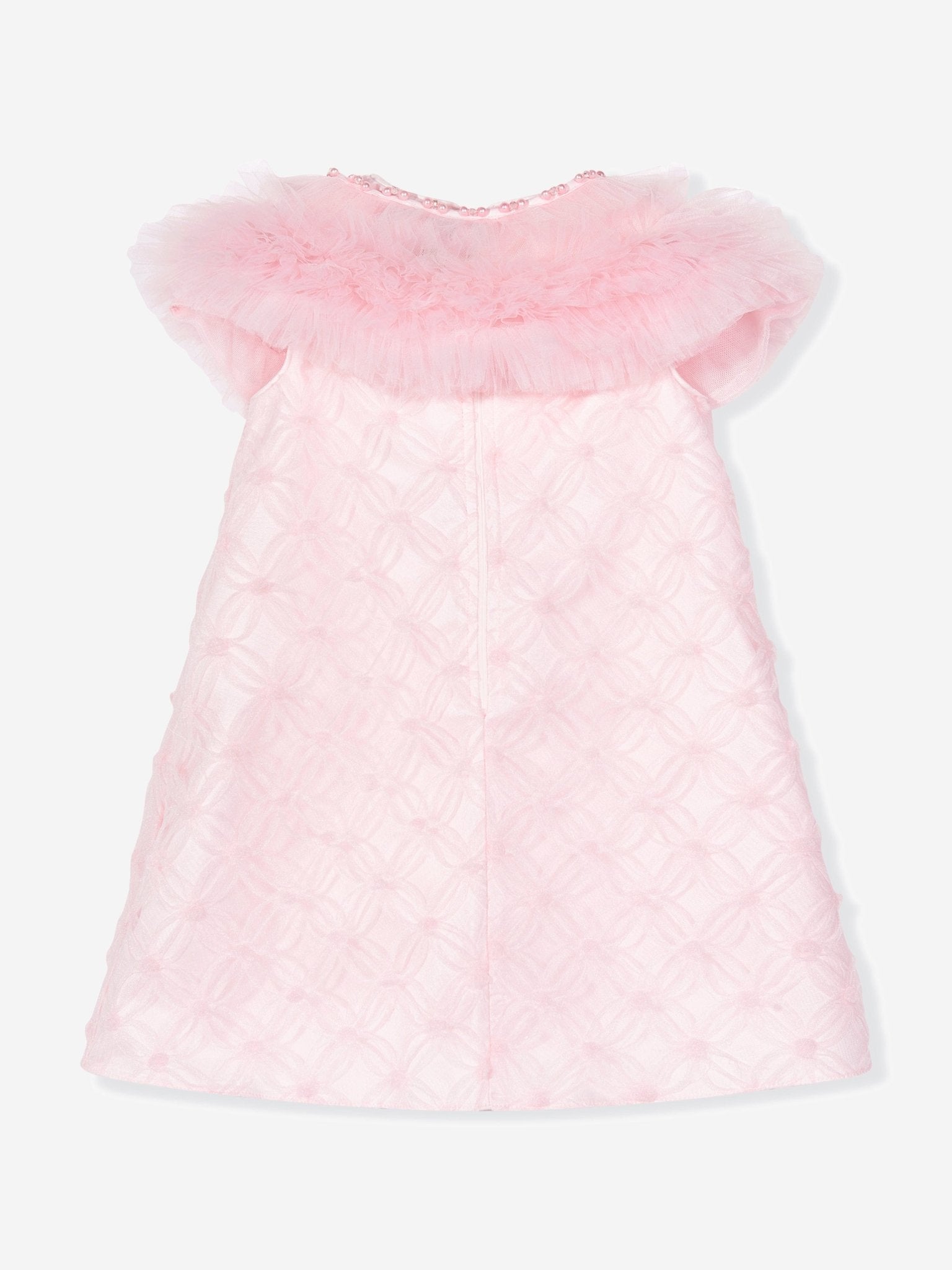 DRESS & Fleur Girls Occasion Dress and Cape Set in Pink - Vintress Fashion