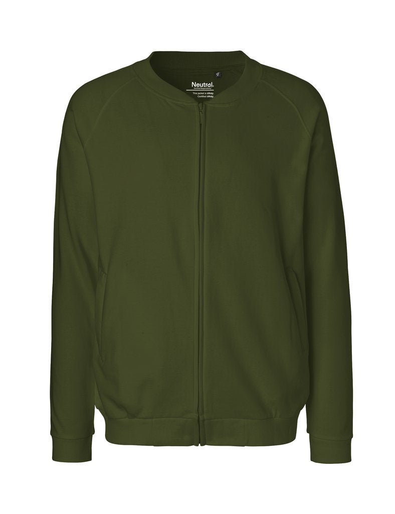 Fairtrade Organic Bomber Jacket: Unisex - Vintress Fashion