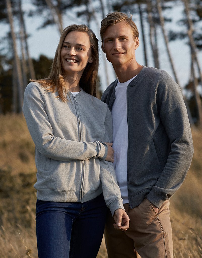 Fairtrade Organic Bomber Jacket: Unisex - Vintress Fashion