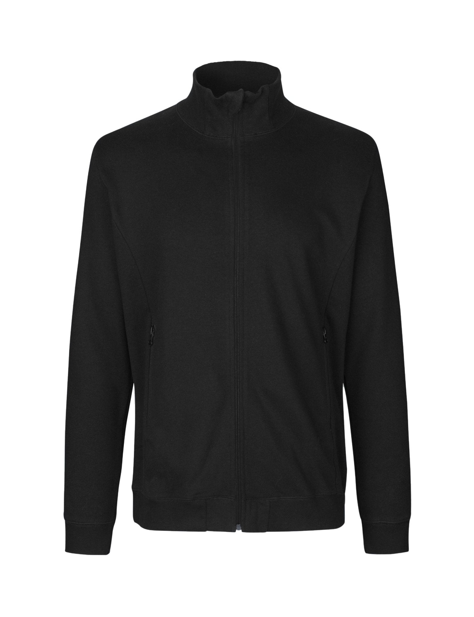 Fairtrade Organic Cotton High Neck Jacket: Unisex - Vintress Fashion