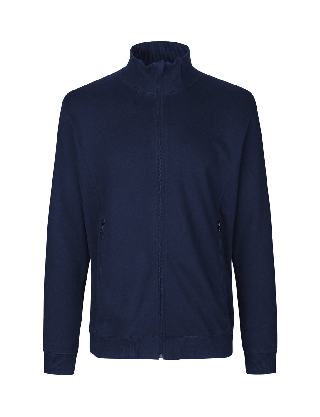 Fairtrade Organic Cotton High Neck Jacket: Unisex - Vintress Fashion