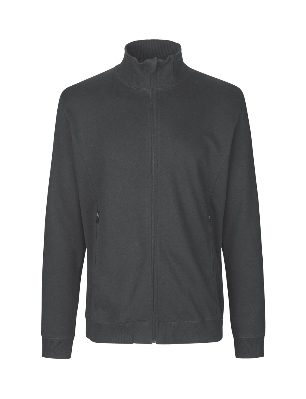 Fairtrade Organic Cotton High Neck Jacket: Unisex - Vintress Fashion
