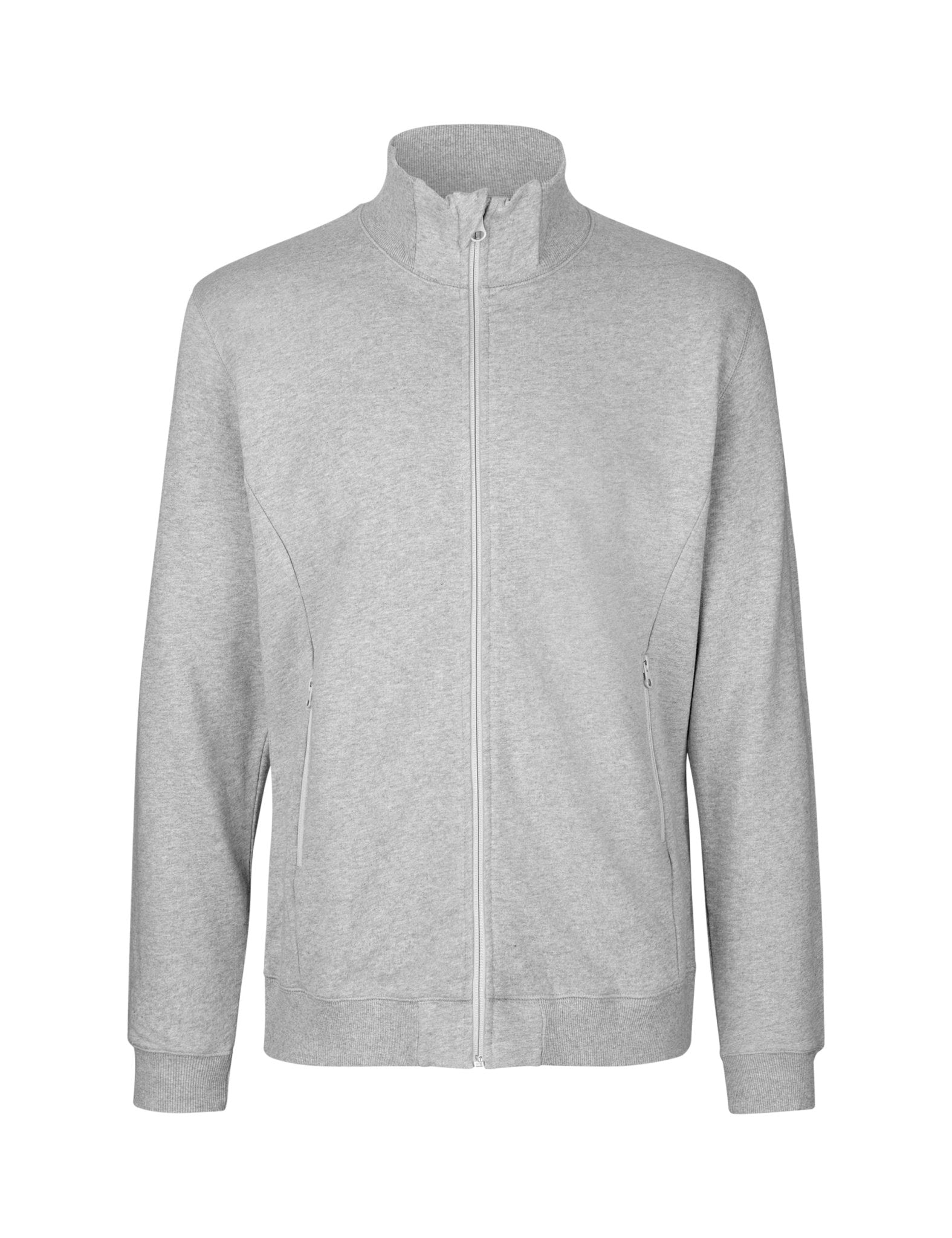 Fairtrade Organic Cotton High Neck Jacket: Unisex - Vintress Fashion