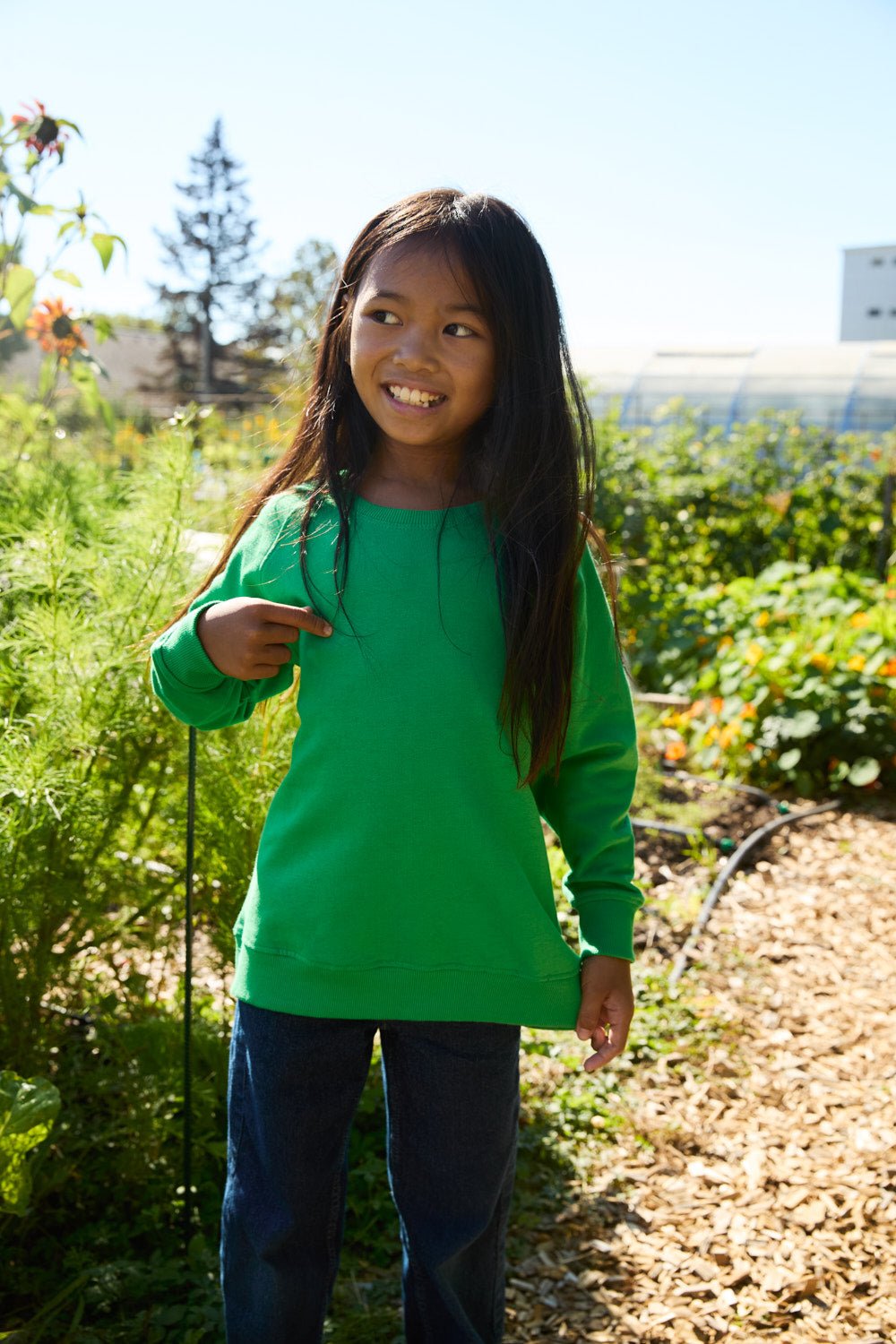 Fairtrade Organic Kids Sweatshirt - Vintress Fashion