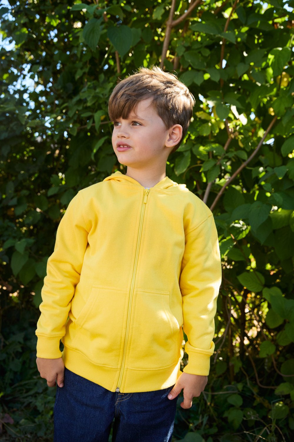 Fairtrade Organic Kids Zipped Hoodie - Vintress Fashion