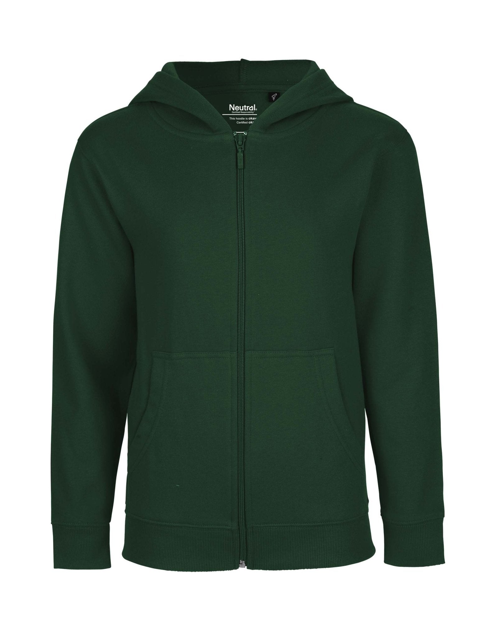 Fairtrade Organic Kids Zipped Hoodie - Vintress Fashion