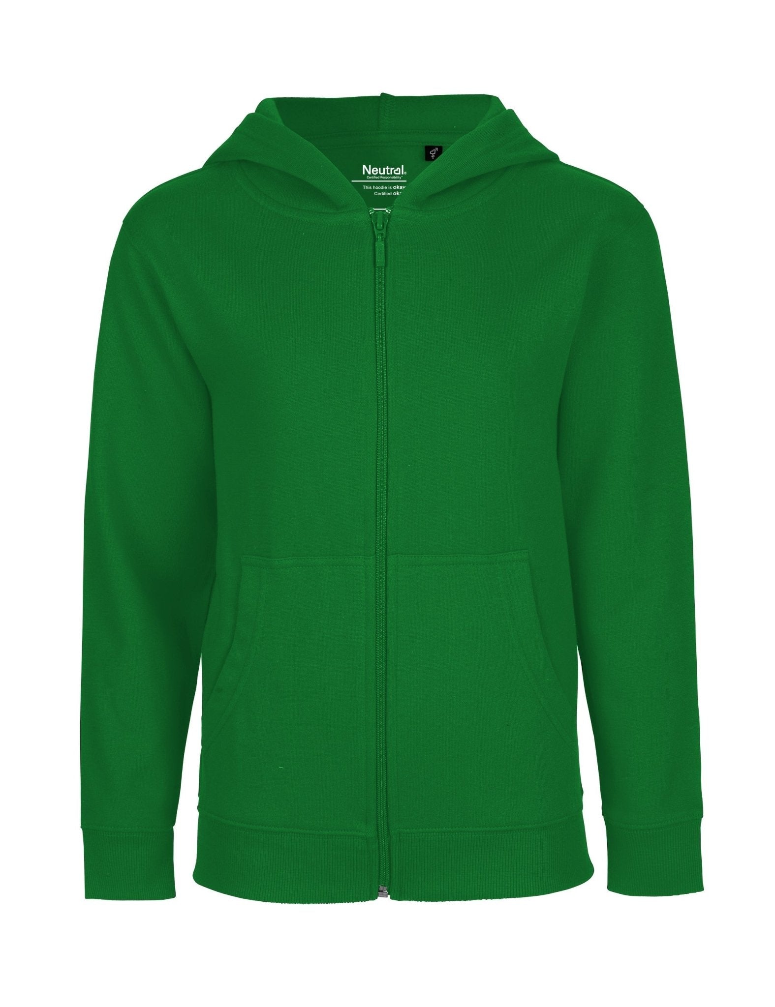 Fairtrade Organic Kids Zipped Hoodie - Vintress Fashion