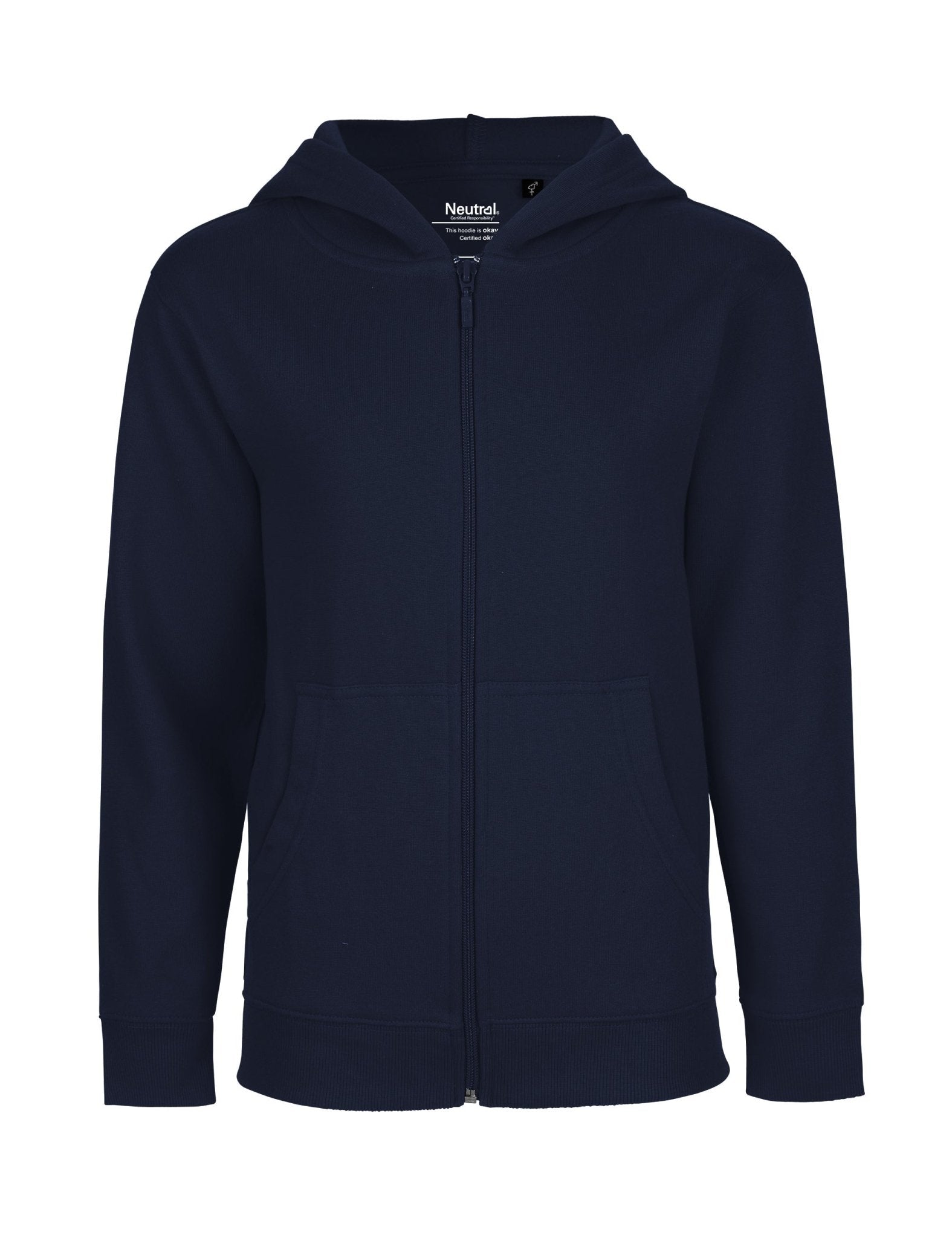 Fairtrade Organic Kids Zipped Hoodie - Vintress Fashion