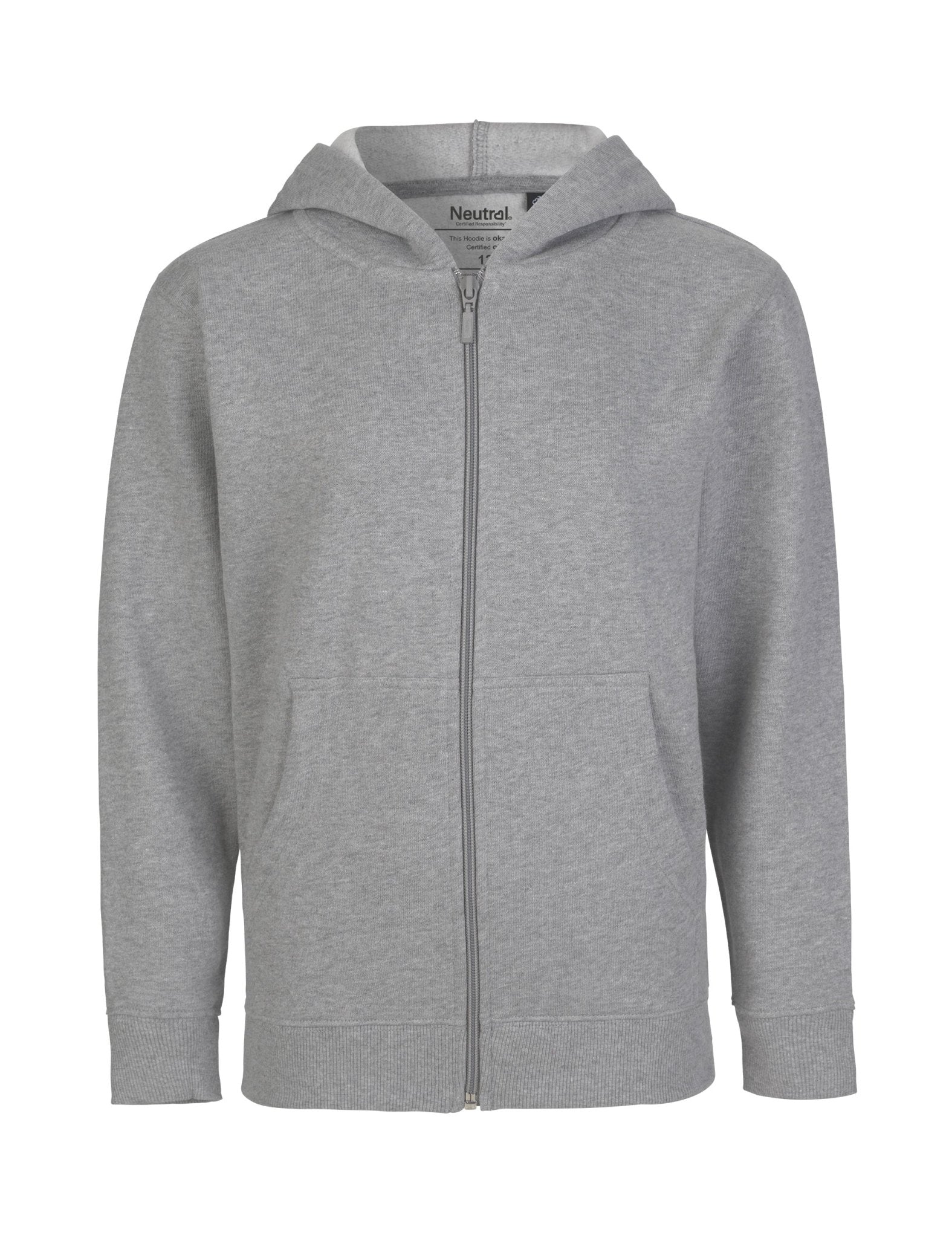 Fairtrade Organic Kids Zipped Hoodie - Vintress Fashion