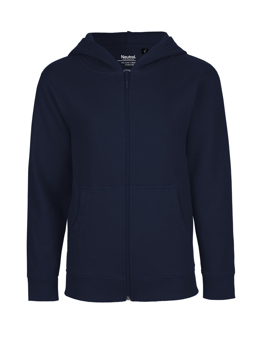 Fairtrade Organic Kids Zipped Hoodie - Vintress Fashion