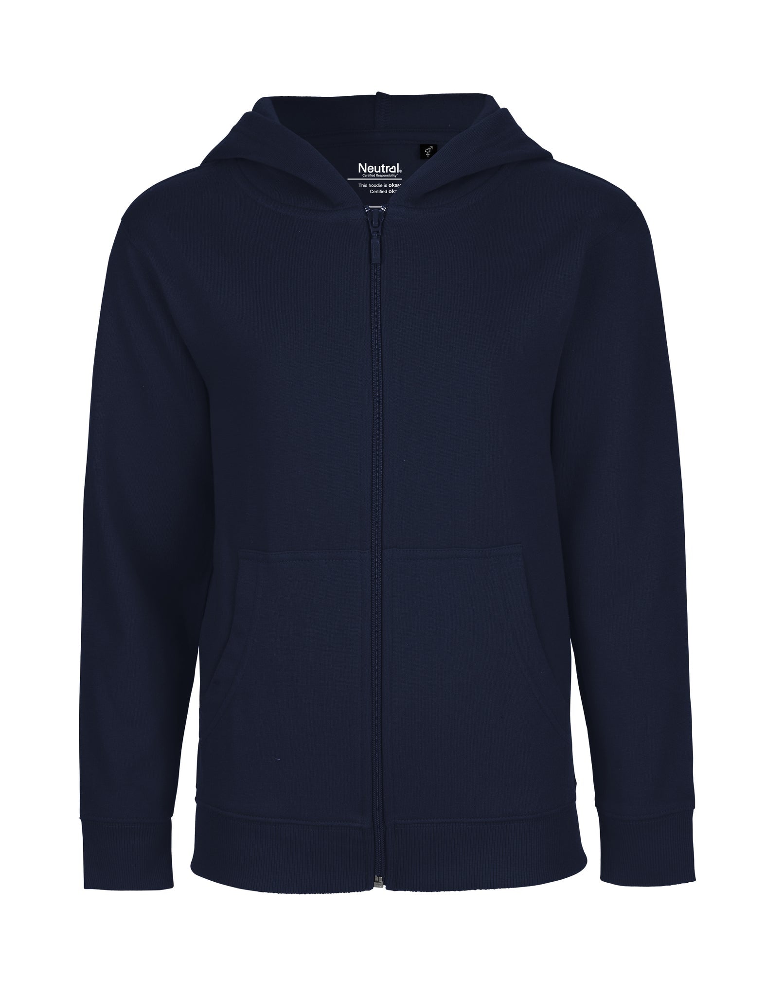 Fairtrade Organic Kids Zipped Hoodie - Vintress Fashion