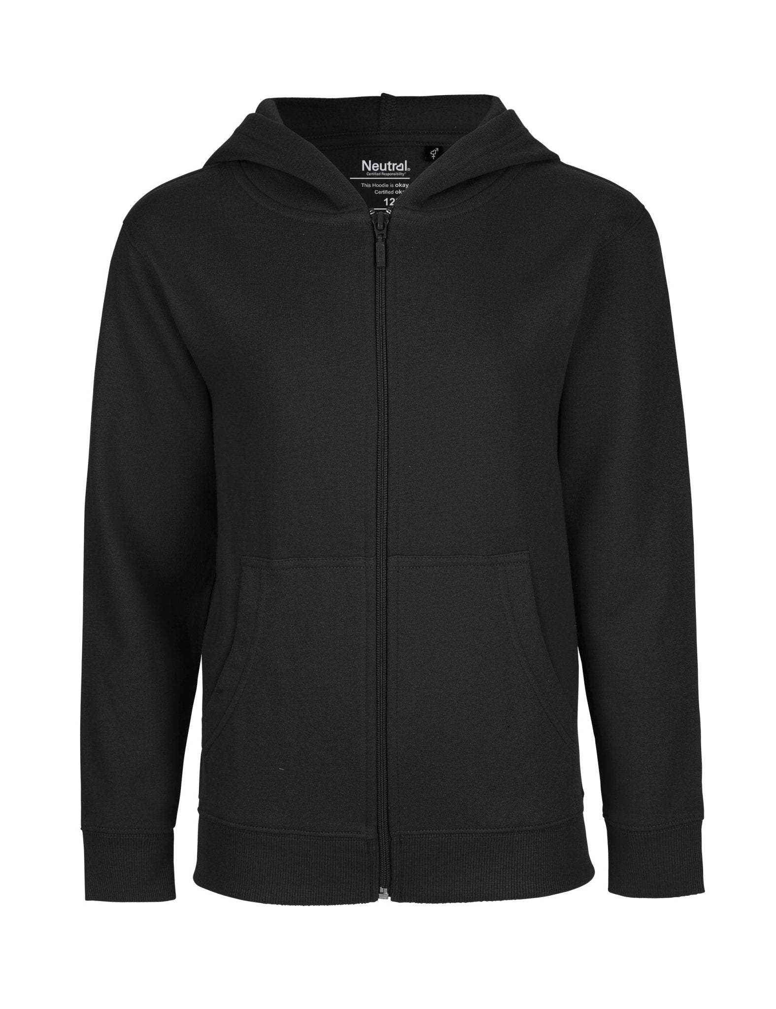 Fairtrade Organic Kids Zipped Hoodie - Vintress Fashion
