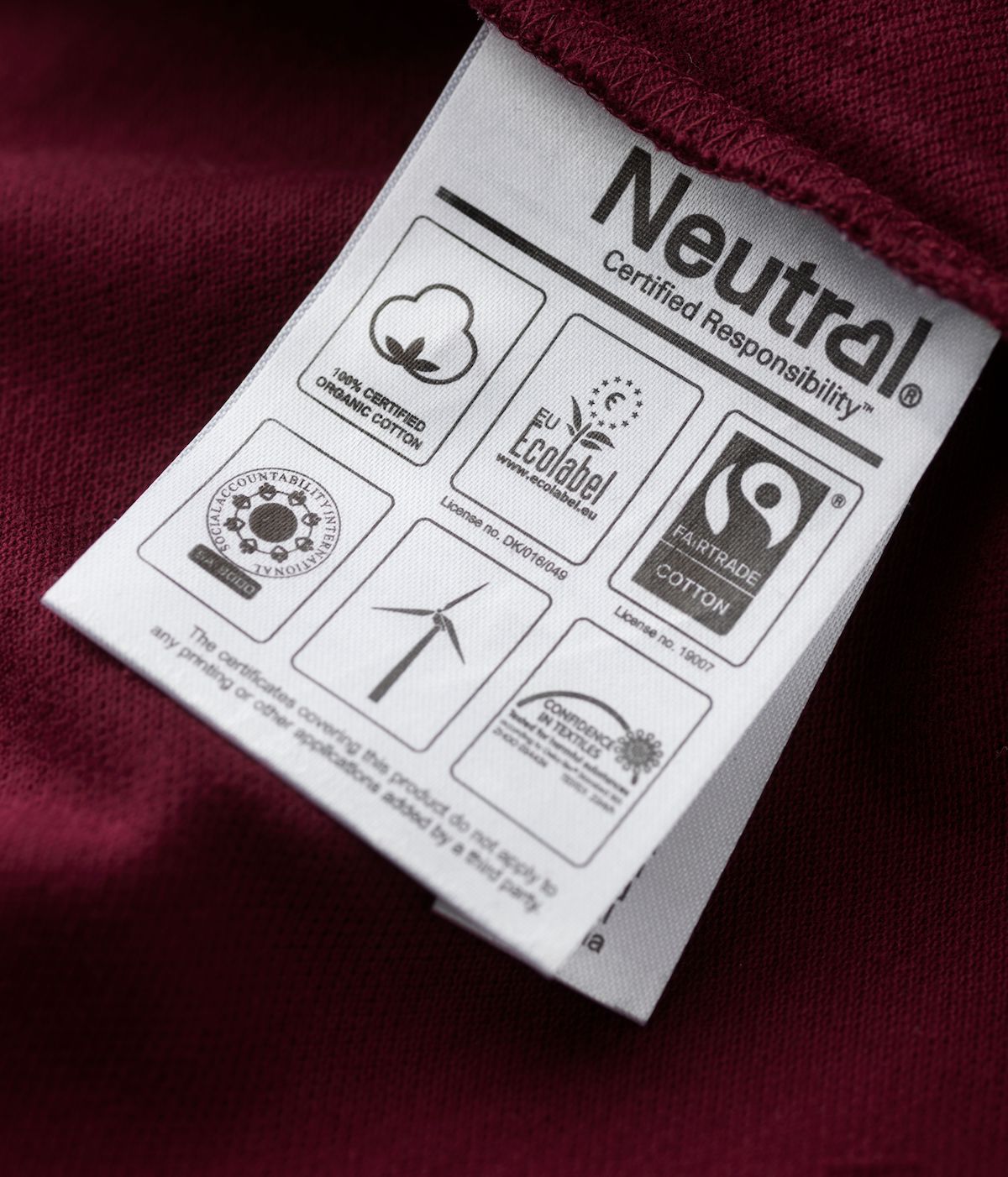 Fairtrade Organic Zipped T-shirt Hoodie: Unisex - Vintress Fashion