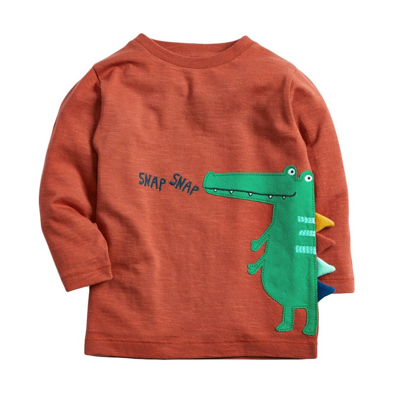 Knitted cotton boy t-shirt - Vintress Fashion