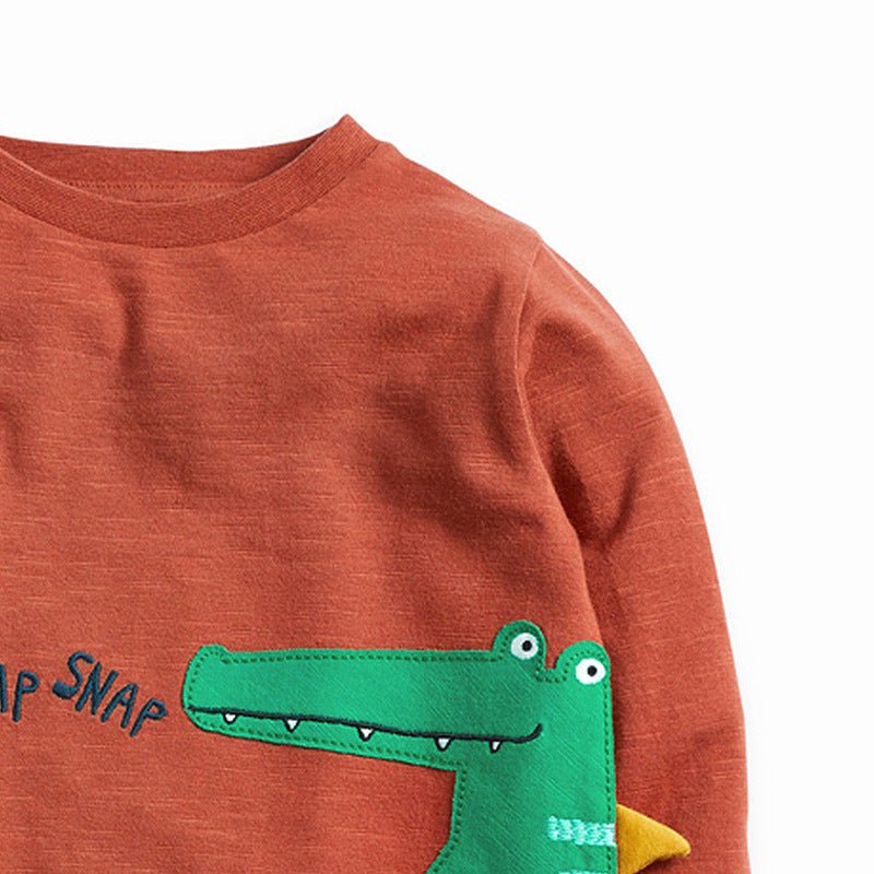 Knitted cotton boy t-shirt - Vintress Fashion