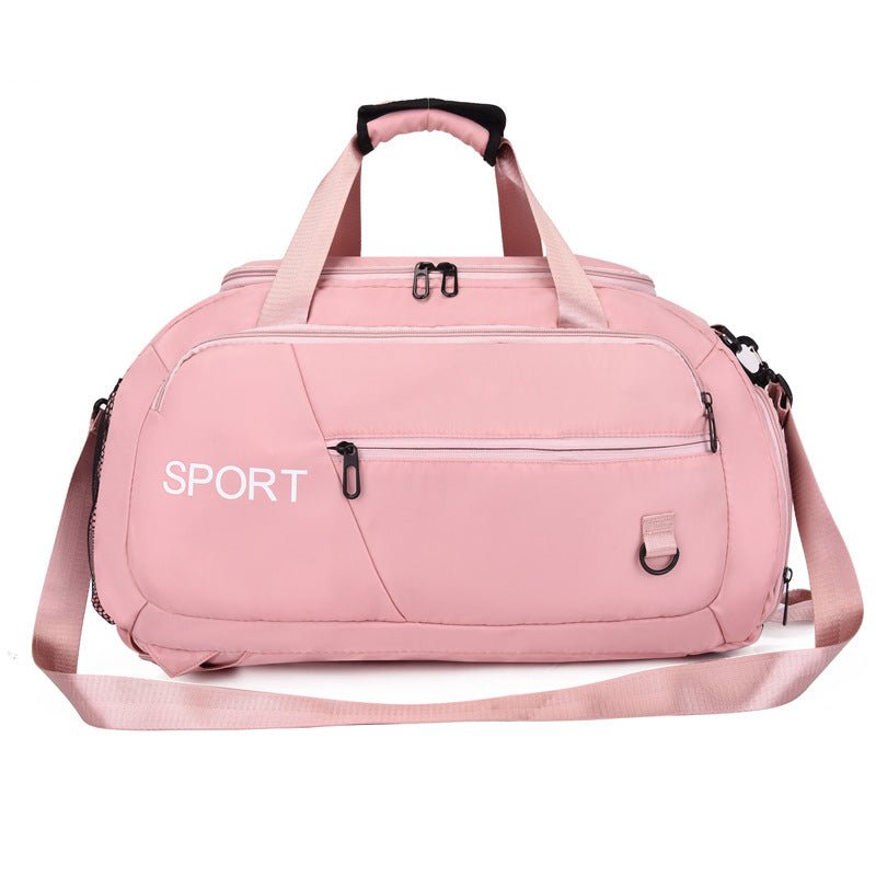 Luggage Bags For Women Handbag Oxford Men's Fitness Gym Shoulder Bag Waterproof Sports Travel Backpack With Shoes Compartment - Vintress Fashion