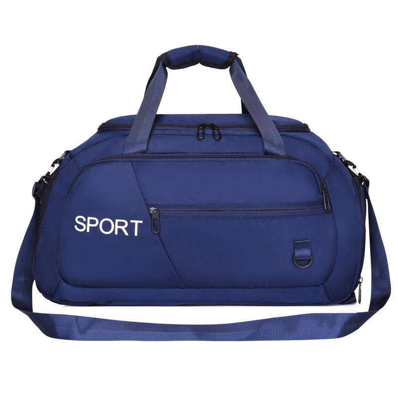 Luggage Bags For Women Handbag Oxford Men's Fitness Gym Shoulder Bag Waterproof Sports Travel Backpack With Shoes Compartment - Vintress Fashion