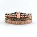 Luxury Roman Royal Crown Charm Bracelet - Vintress Fashion