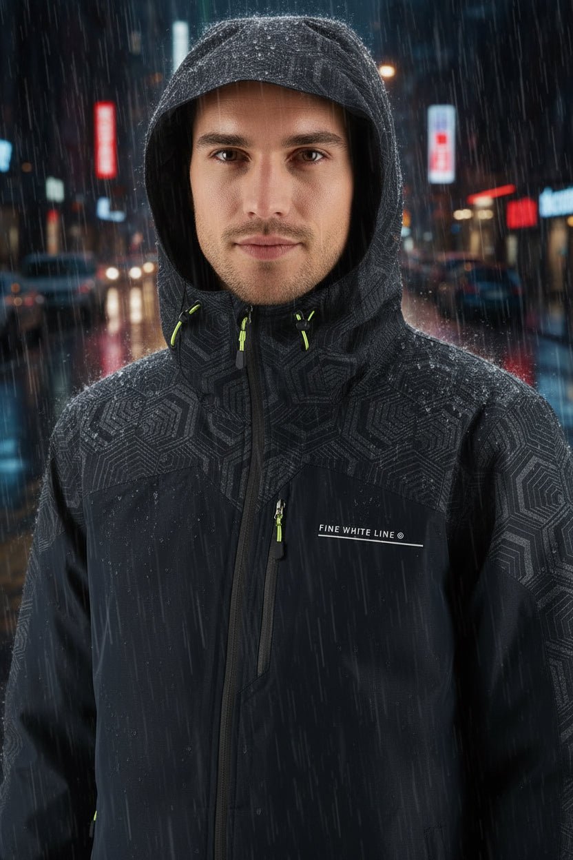 Men's Black Galactic Jacket - Vintress Fashion