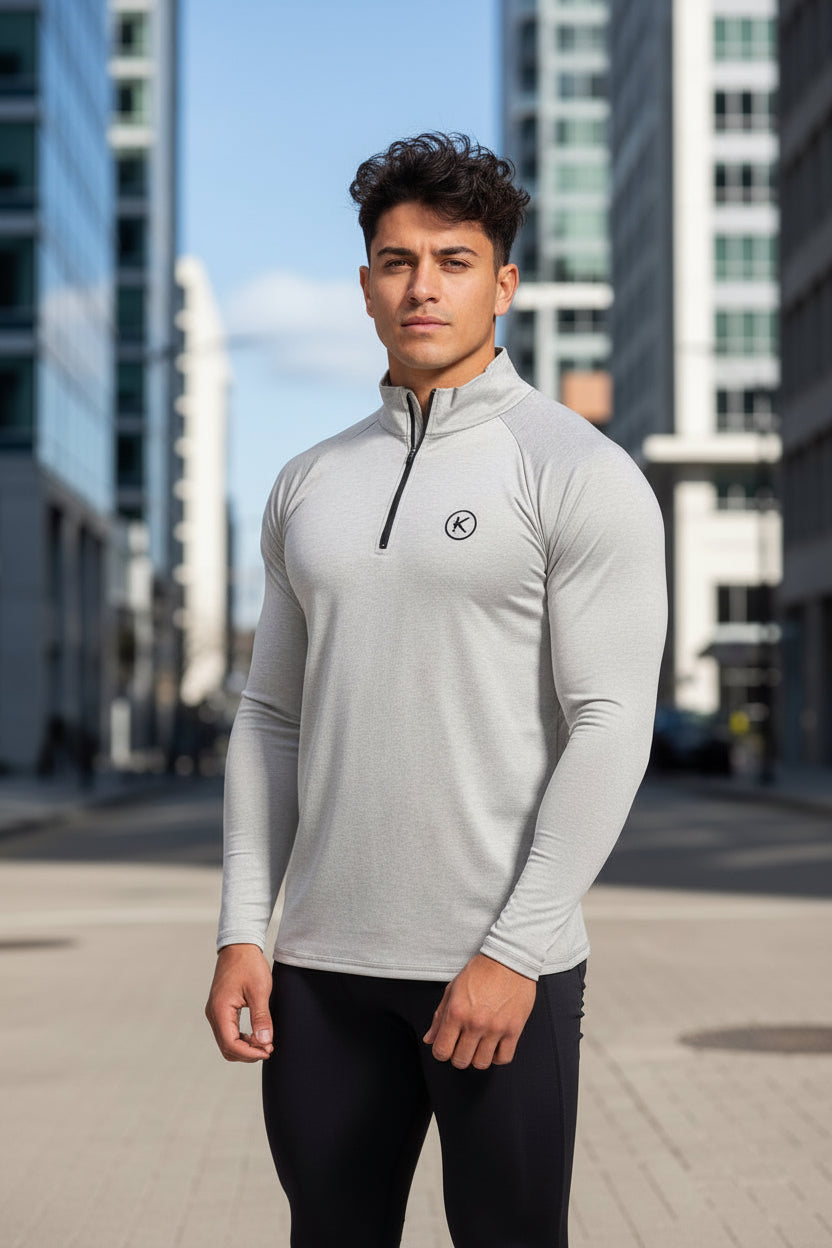 Men's Infrared 1/4 Zip LS - Vintress Fashion
