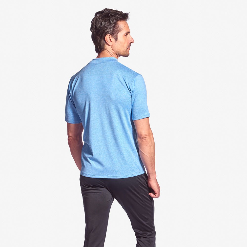 Men's Infrared Golf Mock Turtleneck - Vintress Fashion
