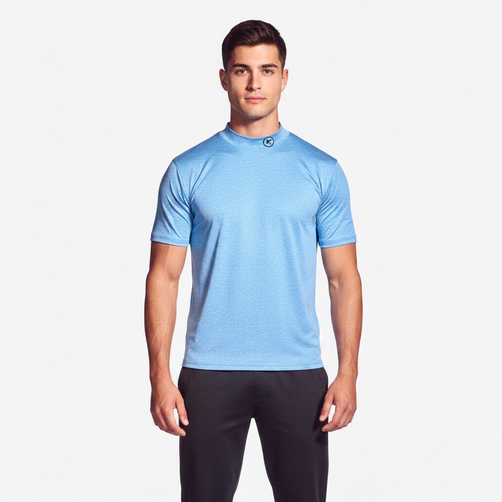 Men's Infrared Golf Mock Turtleneck - Vintress Fashion