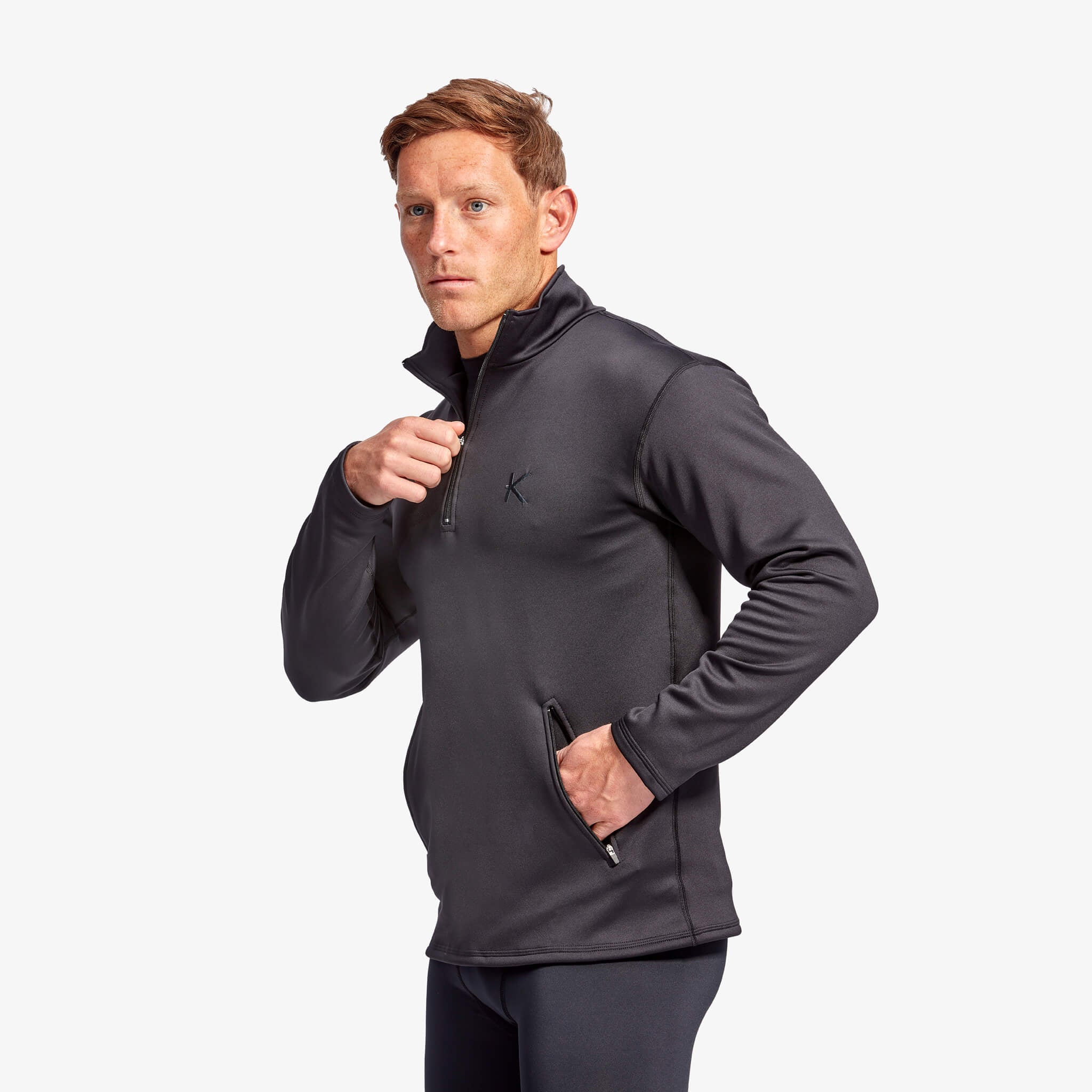 Men's Infrared Half Zip Fleece - Vintress Fashion