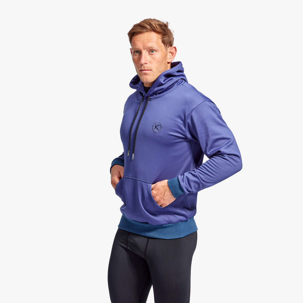 Men's Infrared Hoodie - Grey & Blue - Vintress Fashion