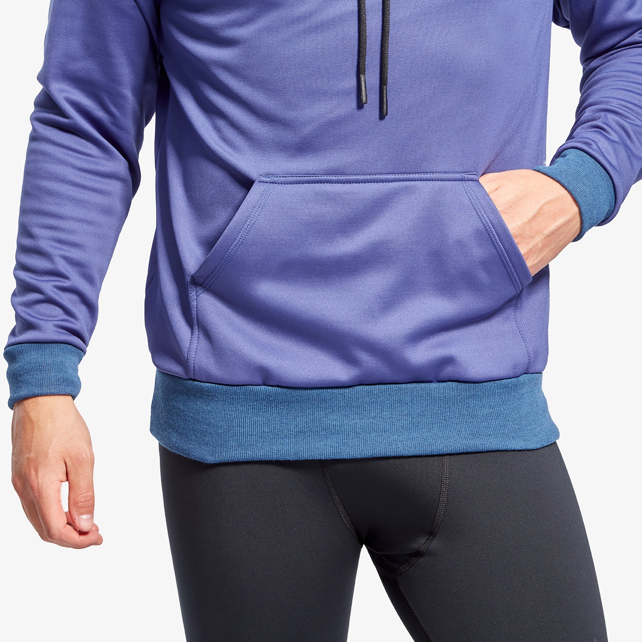 Men's Infrared Hoodie - Grey & Blue - Vintress Fashion