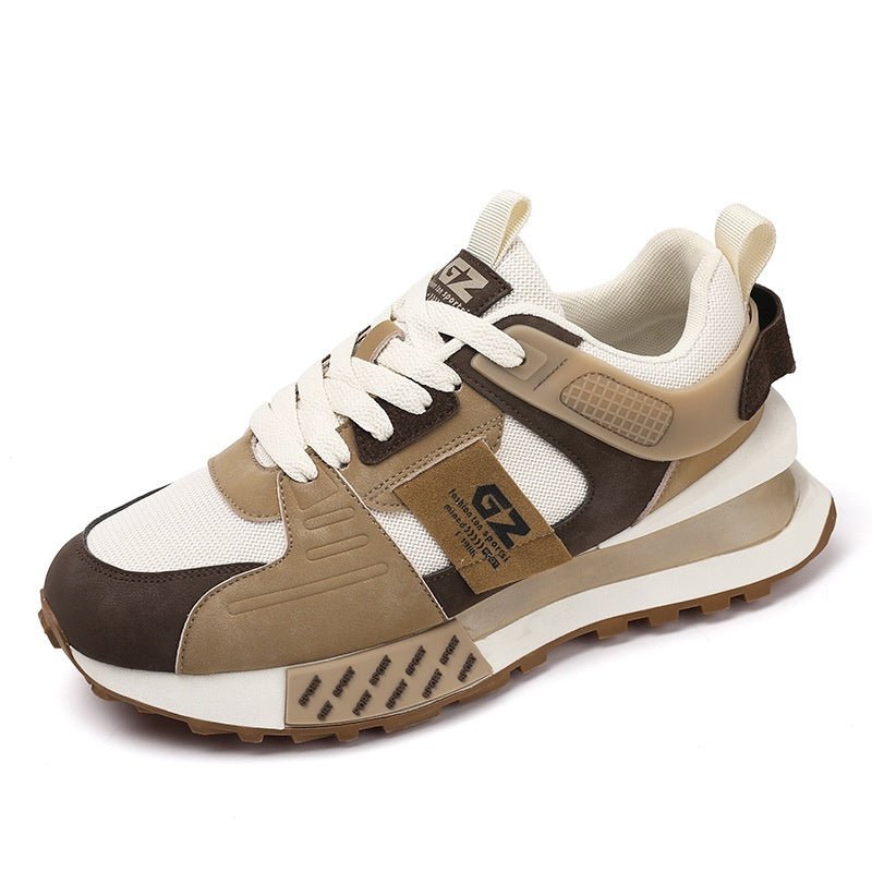 Men's Outdoor Running Sneaker Leisure Platform Mesh Surface Breathable Shoes - Vintress Fashion