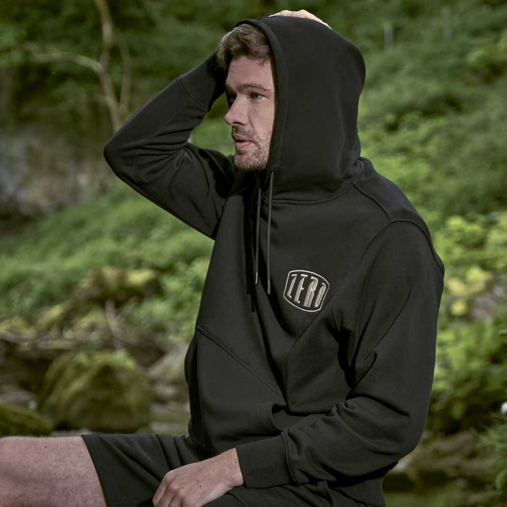 Men's Zero Black Hoodie - Vintress Fashion