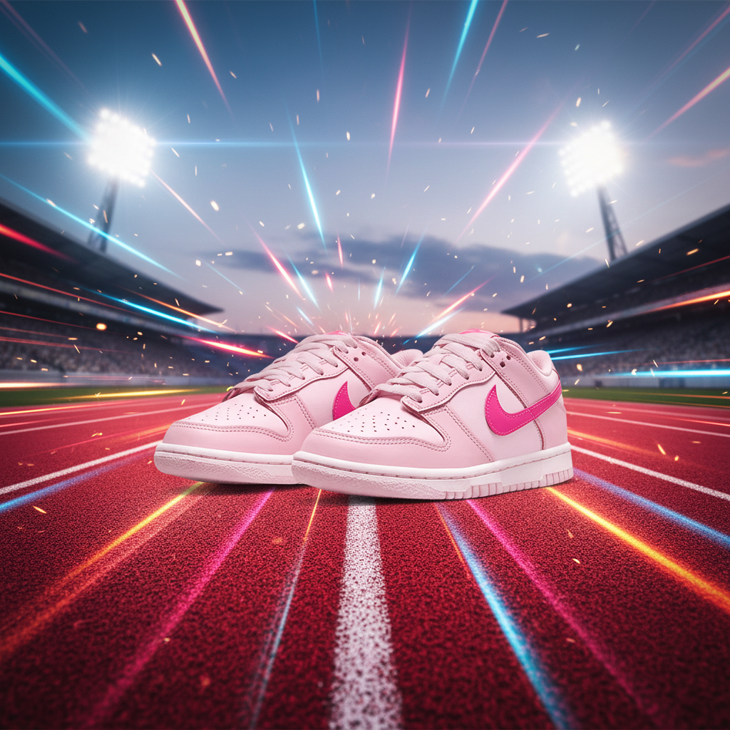 Nike Dunk Low 'Triple Pink' (GS) - Vintress Fashion