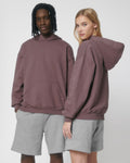 Organic Boxy Heavy Hooded Sweatshirt: Unisex - Vintress Fashion