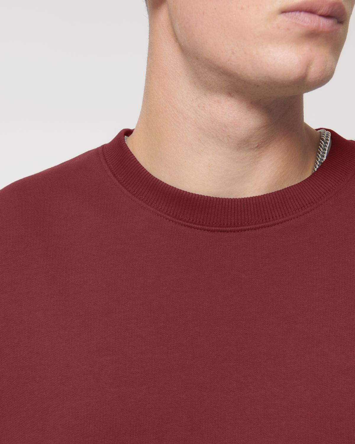 Organic Boxy Heavy Sweatshirt: Unisex - Vintress Fashion