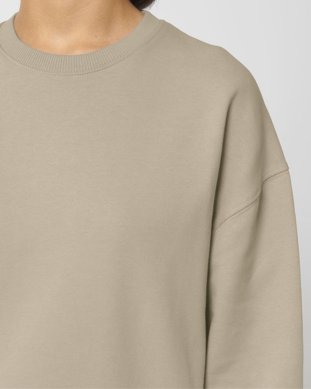 Organic Boxy Heavy Sweatshirt: Unisex - Vintress Fashion