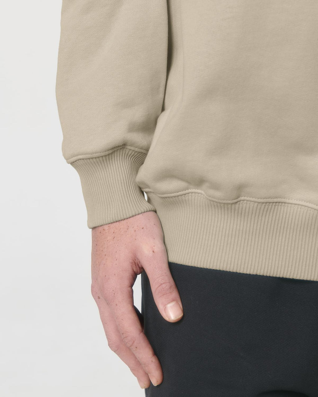 Organic Boxy Heavy Sweatshirt: Unisex - Vintress Fashion