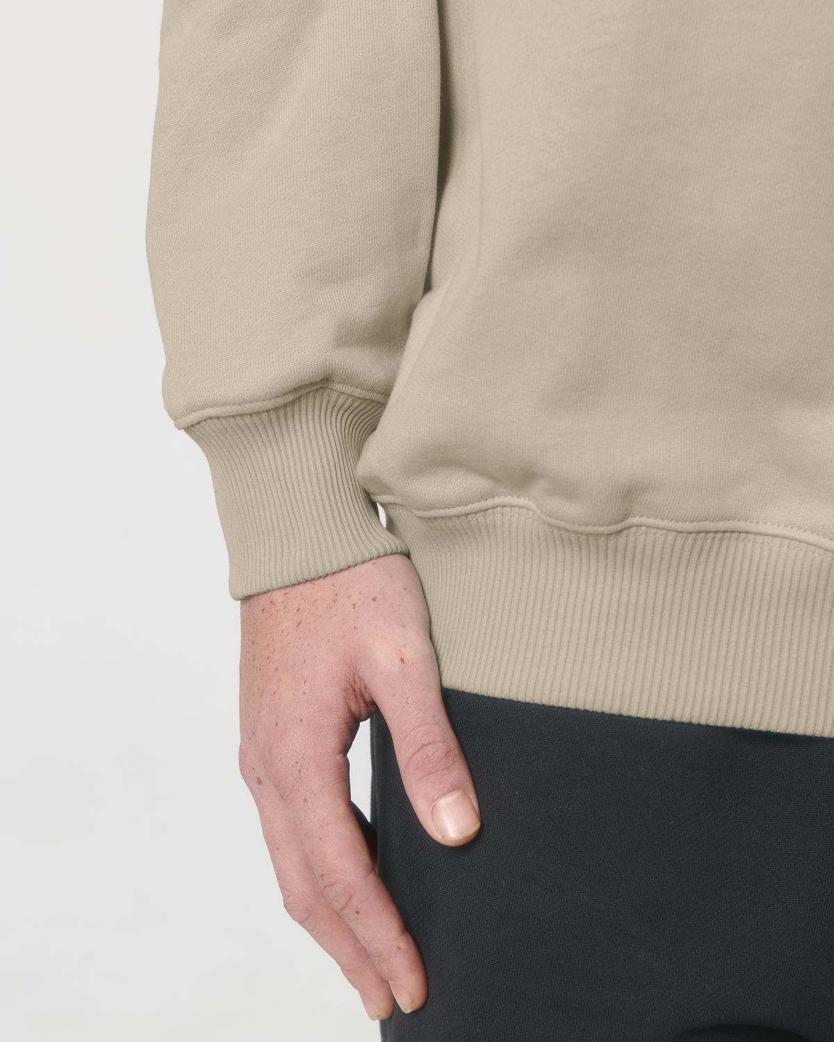 Organic Boxy Heavy Sweatshirt: Unisex - Vintress Fashion