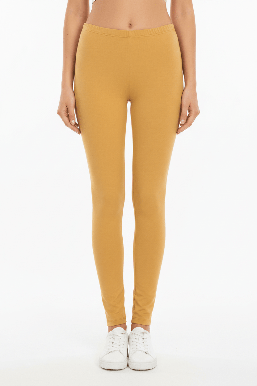Organic Cotton Stretch Leggings: Womens - Vintress Fashion