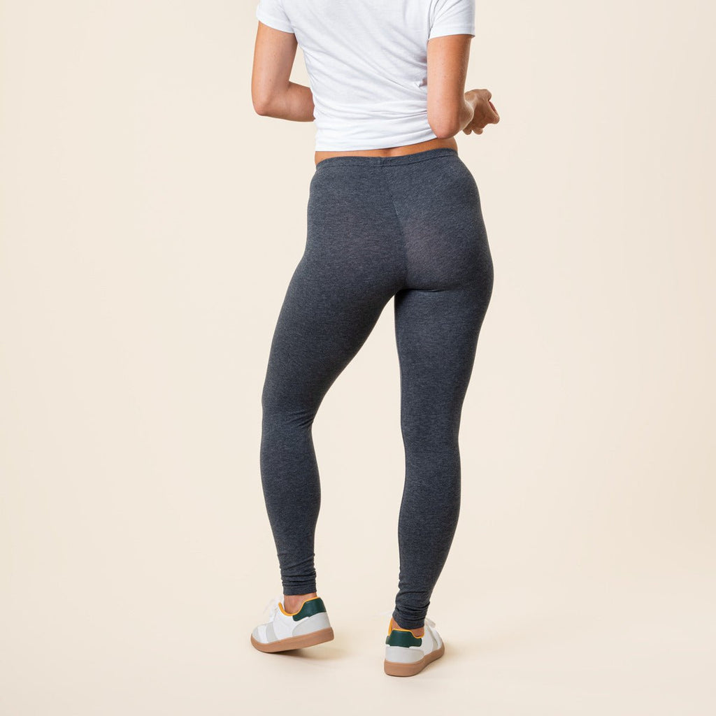 Organic Cotton Stretch Leggings: Womens - Vintress Fashion
