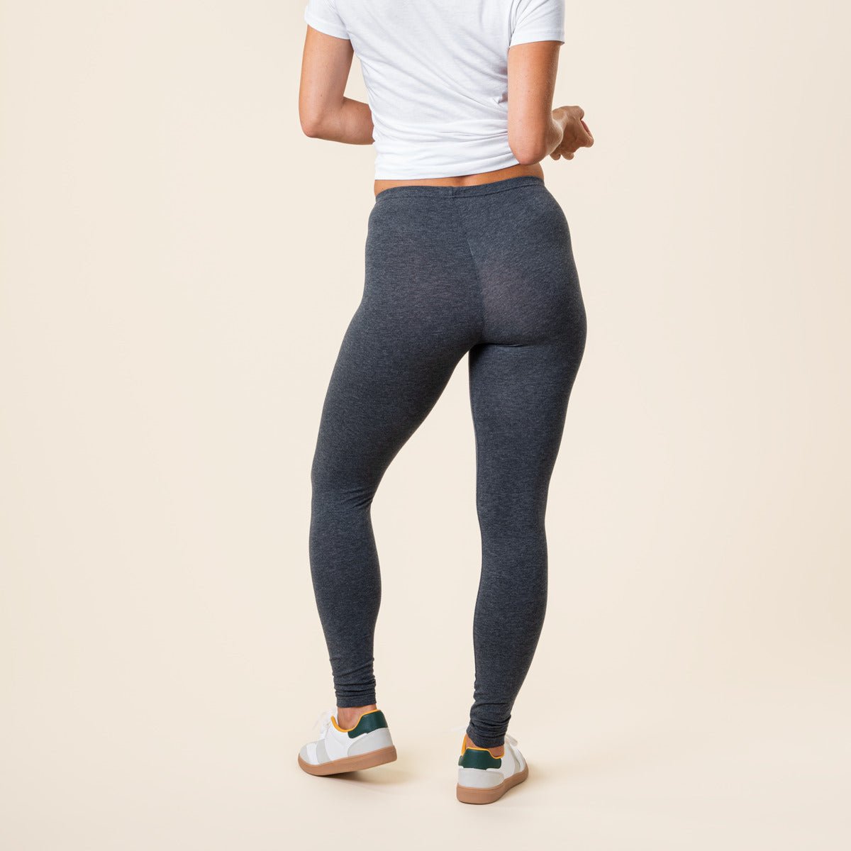 Organic Cotton Stretch Leggings: Womens - Vintress Fashion