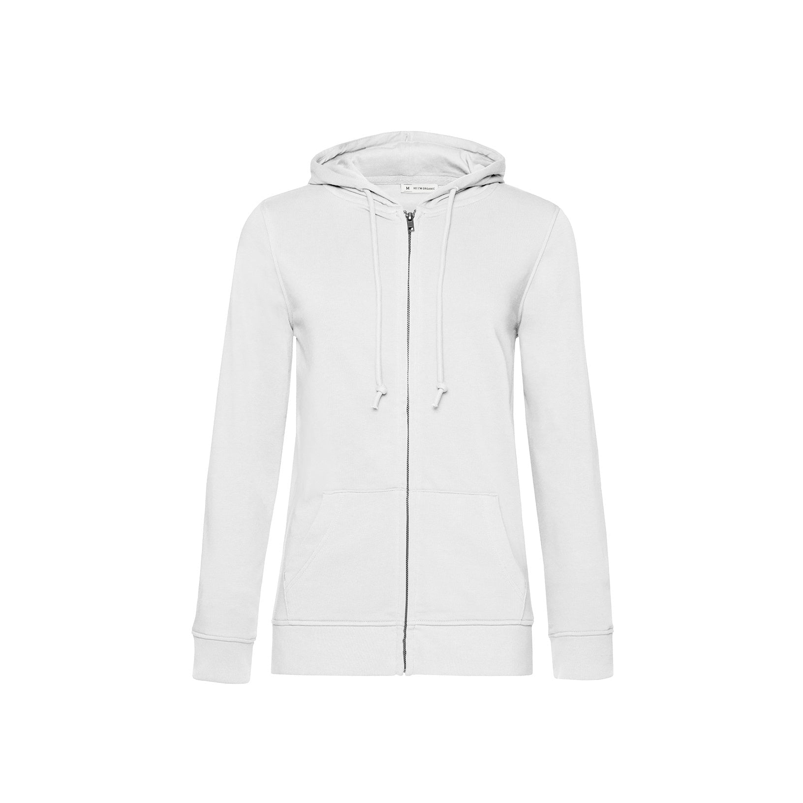 Organic Essential Zipped Hoodie: Womens - Vintress Fashion