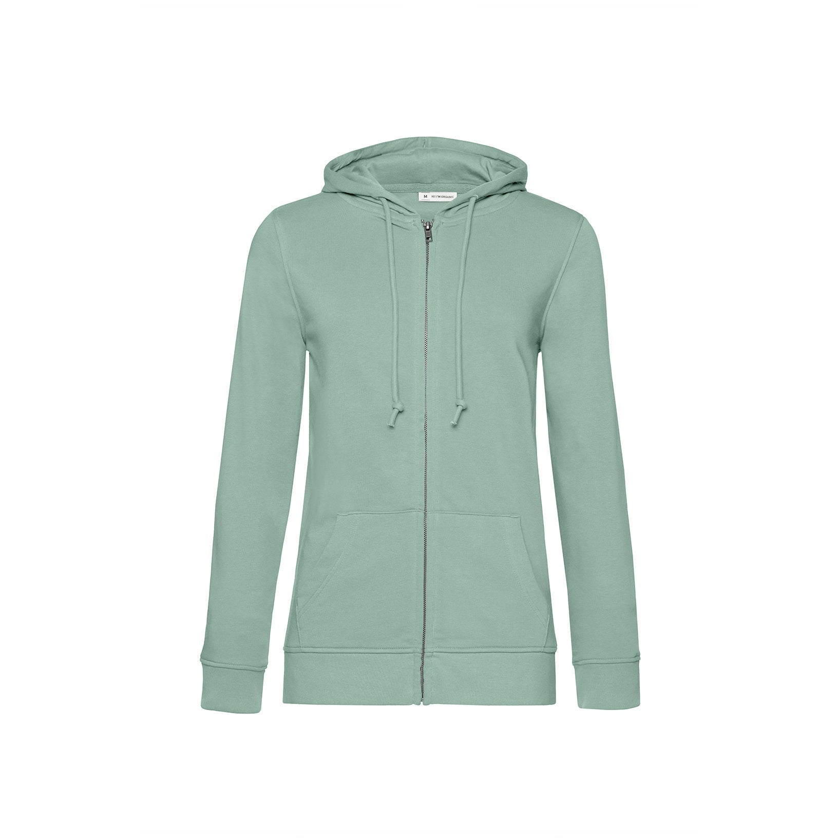 Organic Essential Zipped Hoodie: Womens - Vintress Fashion