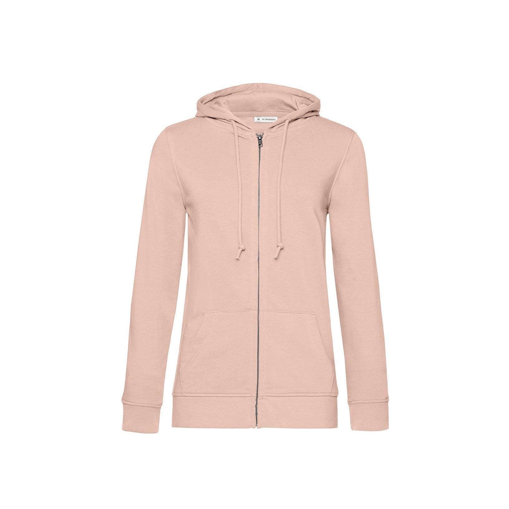 Organic Essential Zipped Hoodie: Womens - Vintress Fashion